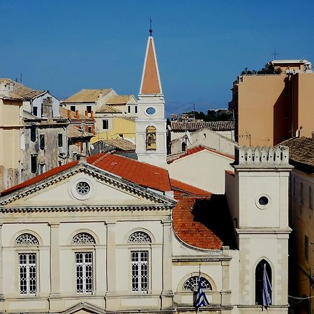 Attic Flat At San Giacomo Square-Corfu Town Appartement Buitenkant foto